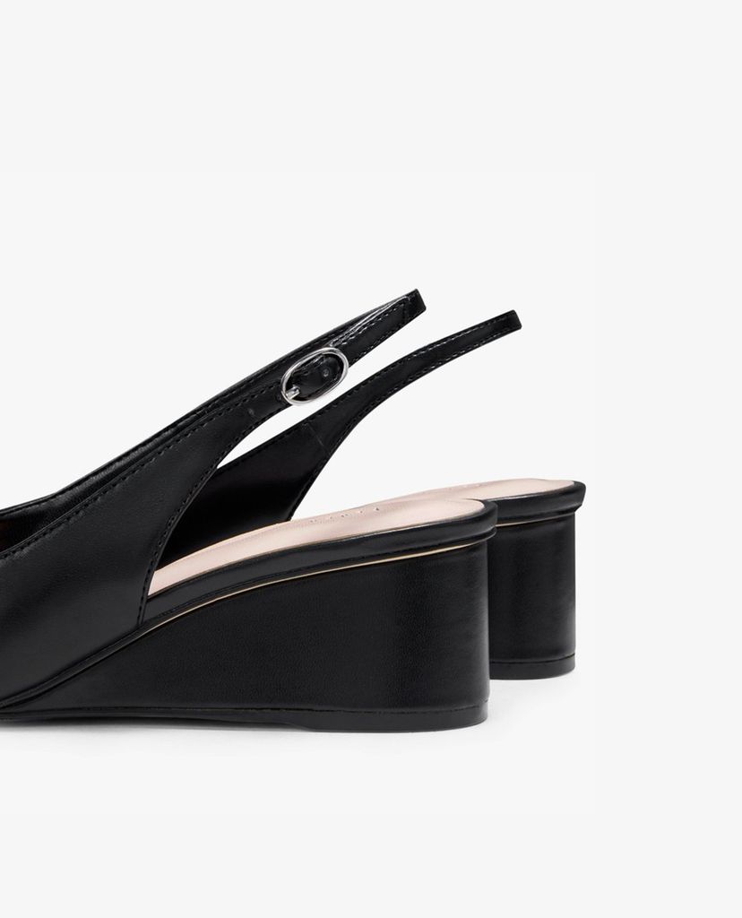 PEDRO - Giày đế xuồng nữ hở mũi Slingback