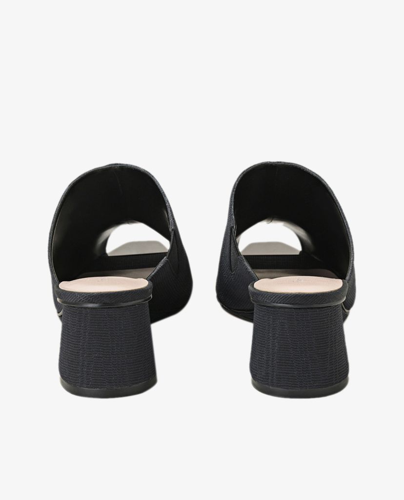 PEDRO - Giày đế xuồng hở mũi quai bản rộng Peep Toe