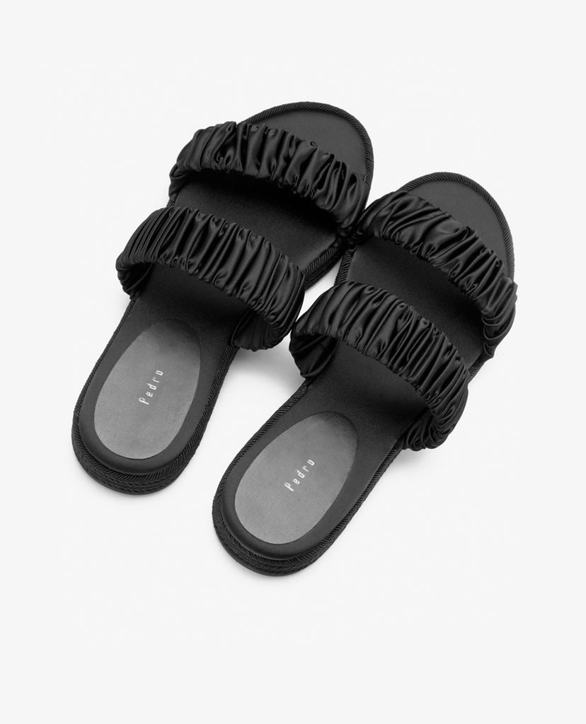 PEDRO - Giày đế xuồng quai ngang Satin Espadrille