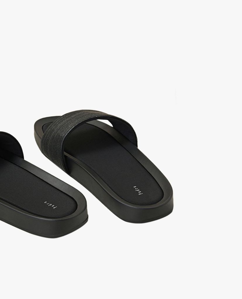 PEDRO - Dép nữ quai ngang Glitter Sliders