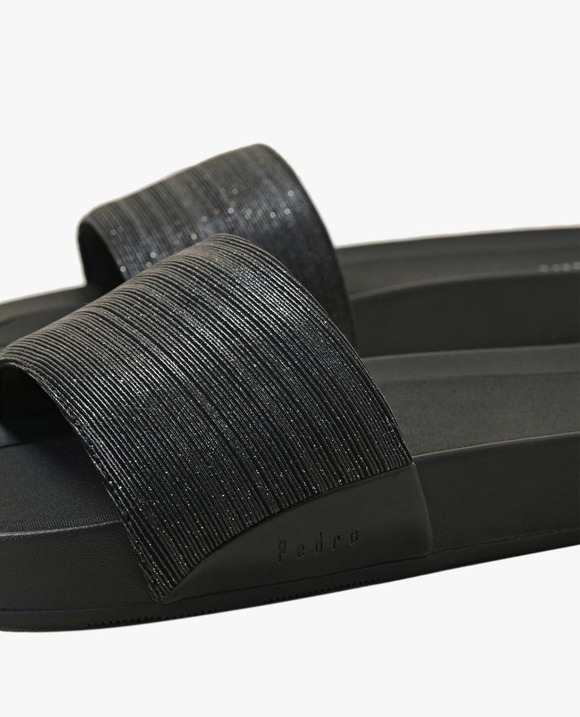 PEDRO - Dép nữ quai ngang Glitter Sliders
