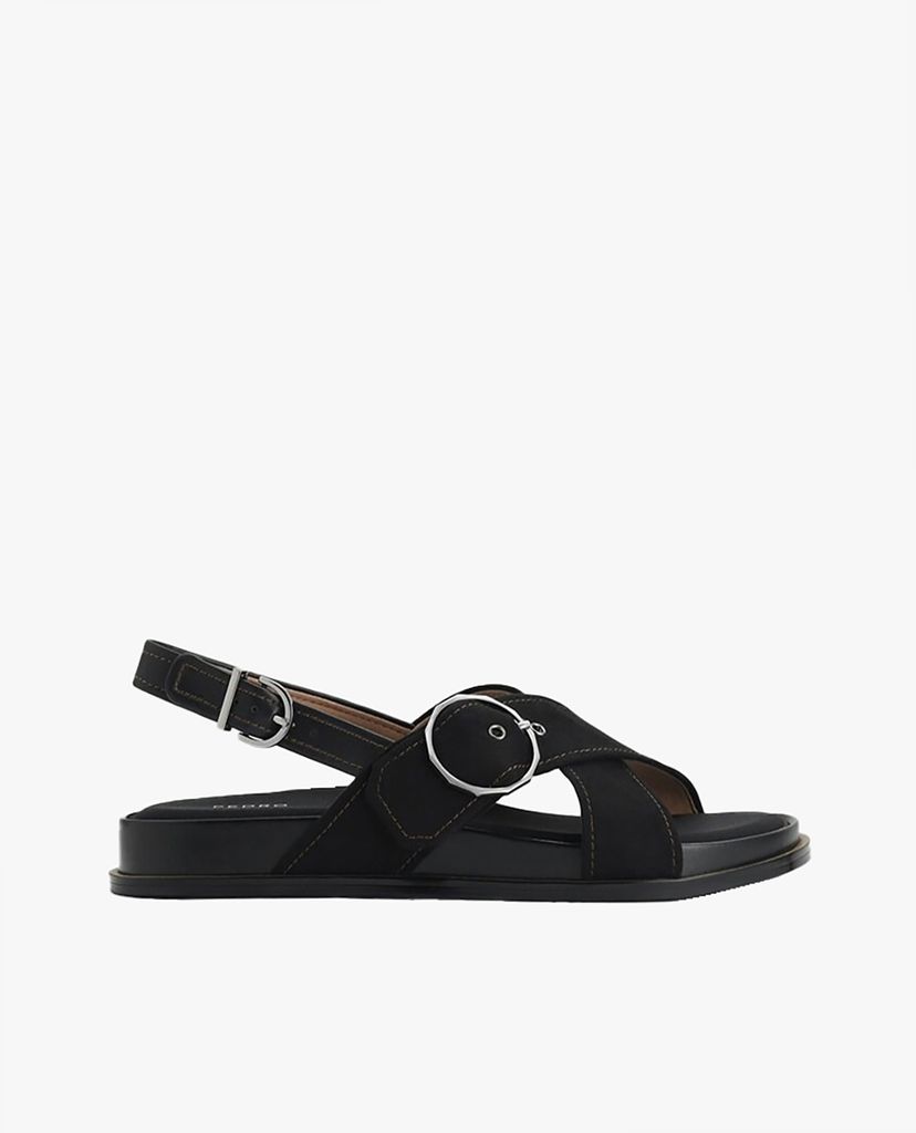 PEDRO - Giày sandal nữ phối quai đan chéo Platform Slingback
