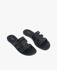 PEDRO - Giày sandal nữ quai ngang Abstract Casual