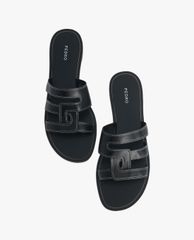 PEDRO - Giày sandal nữ quai ngang Abstract Casual