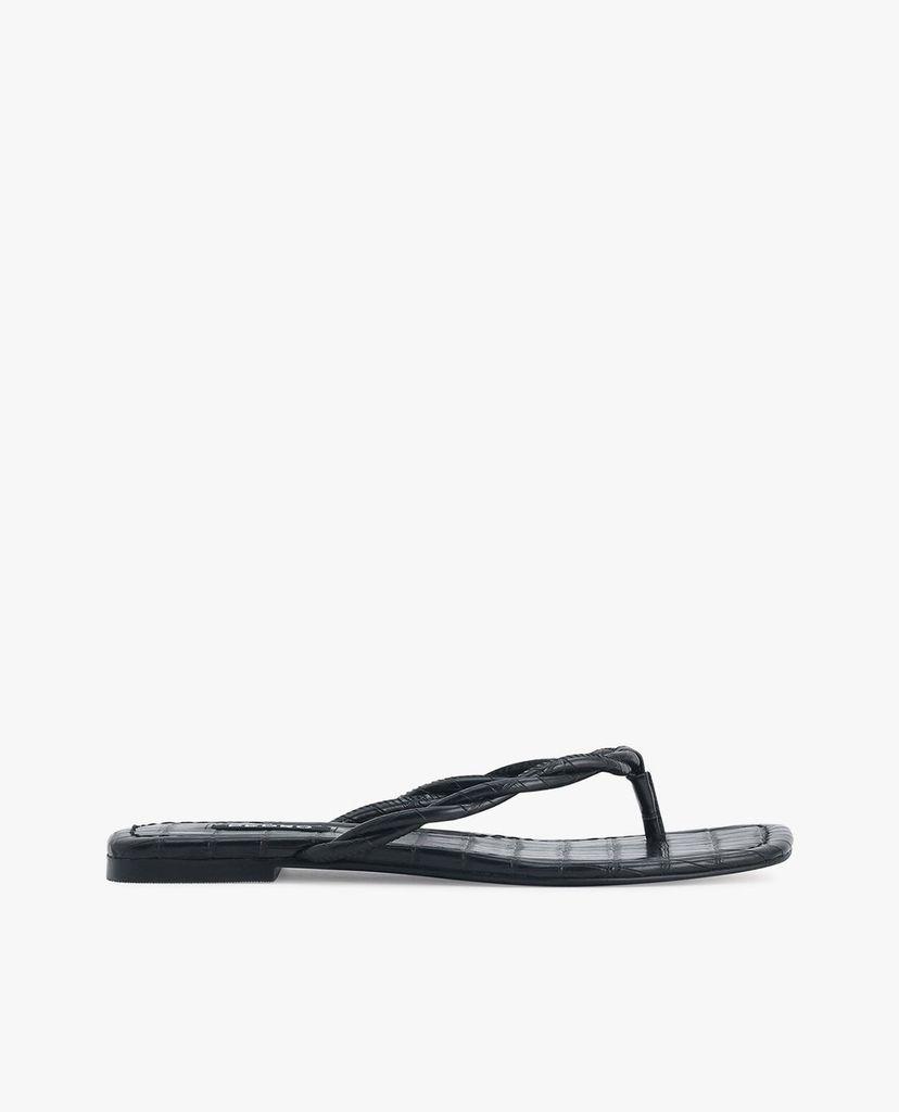 PEDRO - Dép nữ quai kẹp Croc Effect Thong