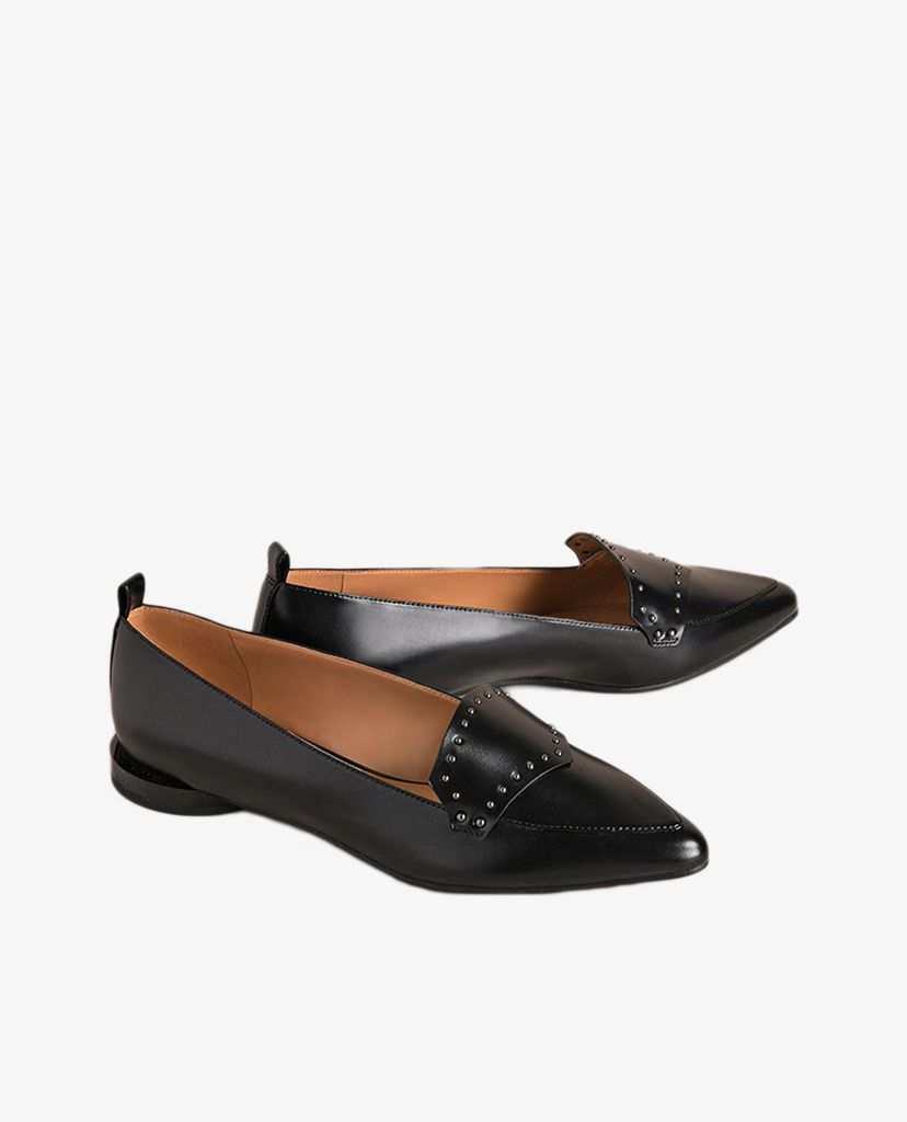PEDRO - Giày đế bệt nữ mũi nhọn Studded Pointed