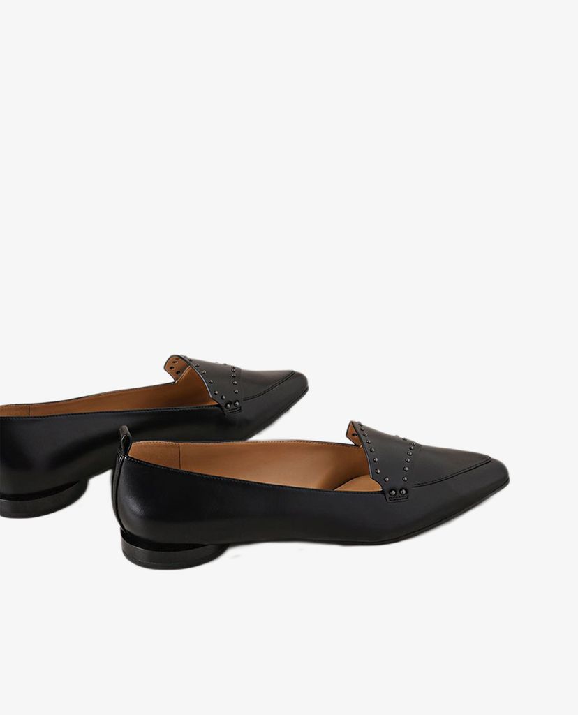 PEDRO - Giày đế bệt nữ mũi nhọn Studded Pointed