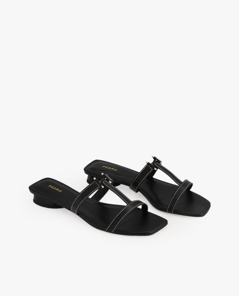 PEDRO - Giày sandals nữ quai ngang Square Toed