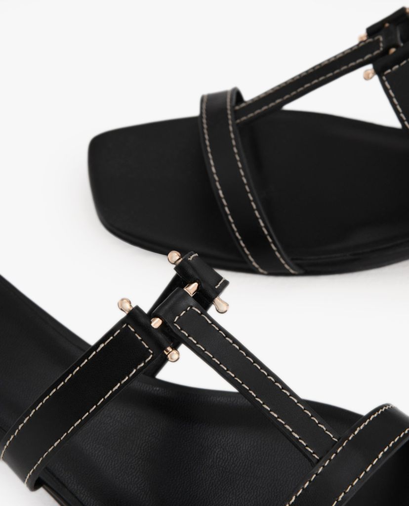PEDRO - Giày sandals nữ quai ngang Square Toed