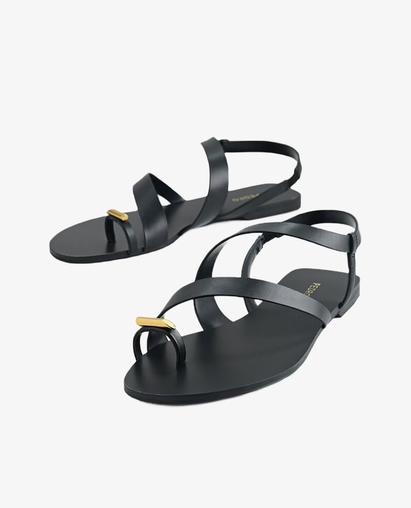 PEDRO - Giày sandal nữ xỏ ngón Toe Loop Slingback