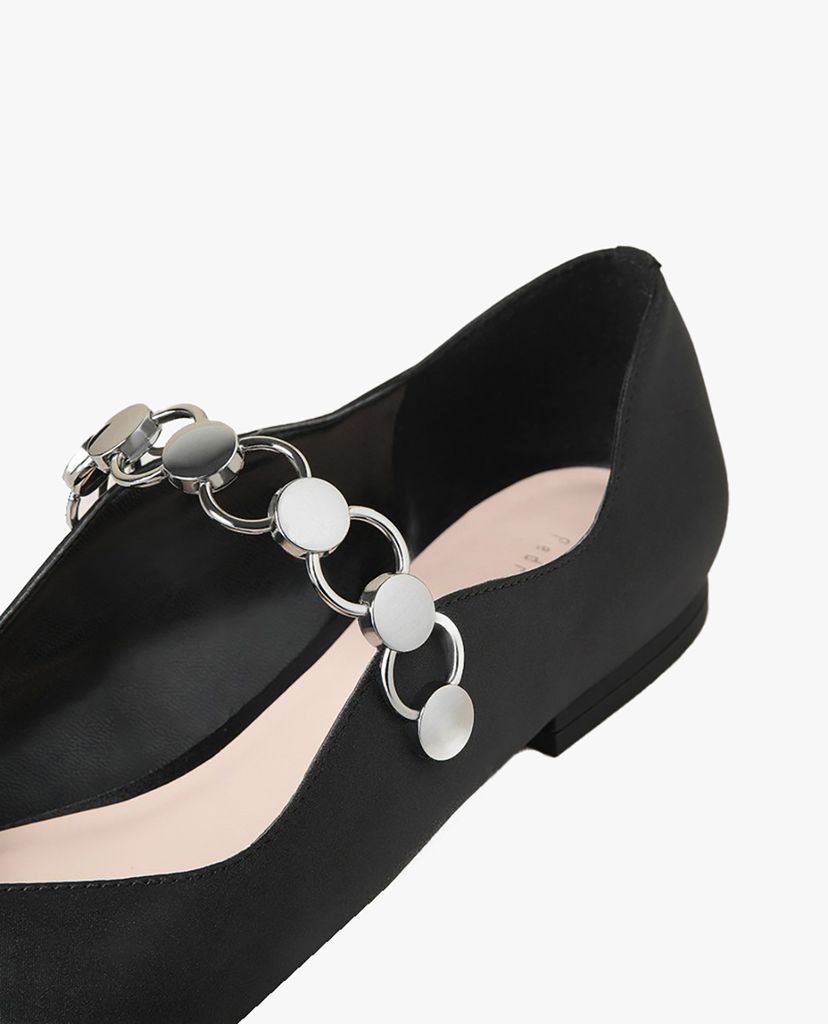 PEDRO - Giày đế bệt mũi nhọn Pointed Toe Chained