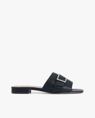 PEDRO - Giày sandals nữ quai ngang phối khóa thời trang