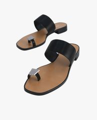 PEDRO - Giày sandals nữ xỏ ngón Gold Ornament Toe Loop