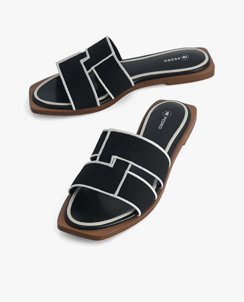 PEDRO - Giày sandal nữ Sustainable Cross Strap