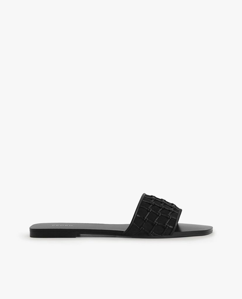 PEDRO - Giày sandal nữ quai ngang hiện đại