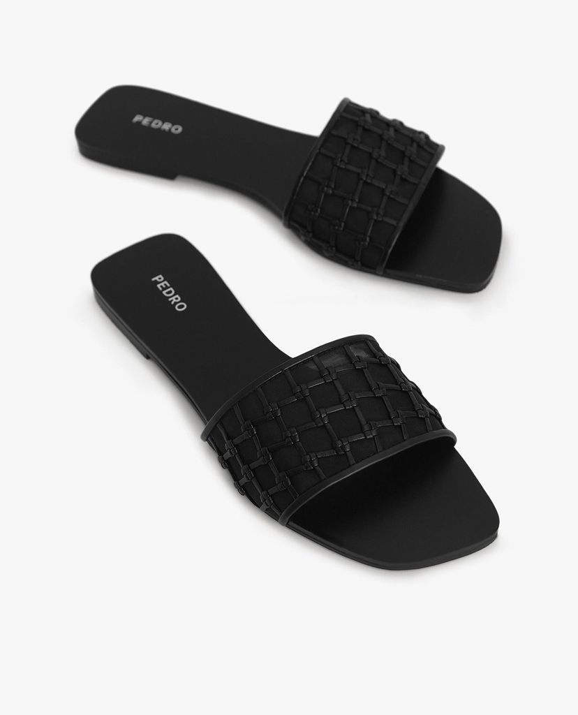 PEDRO - Giày sandal nữ quai ngang hiện đại
