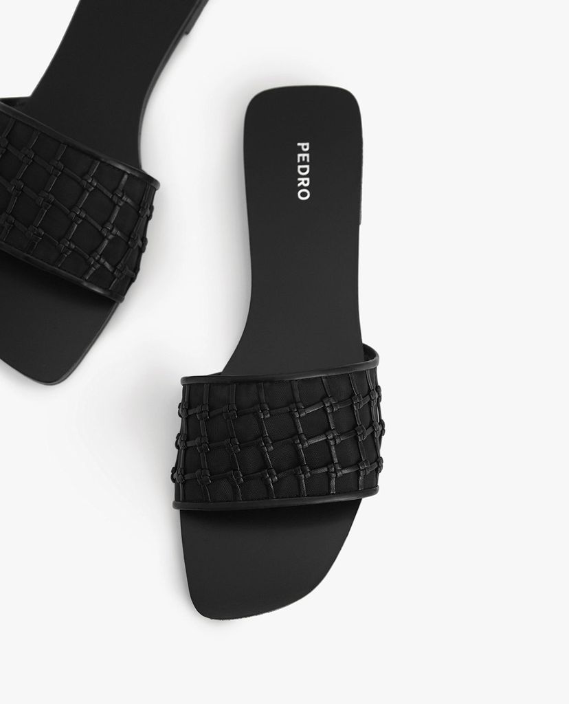 PEDRO - Giày sandal nữ quai ngang hiện đại