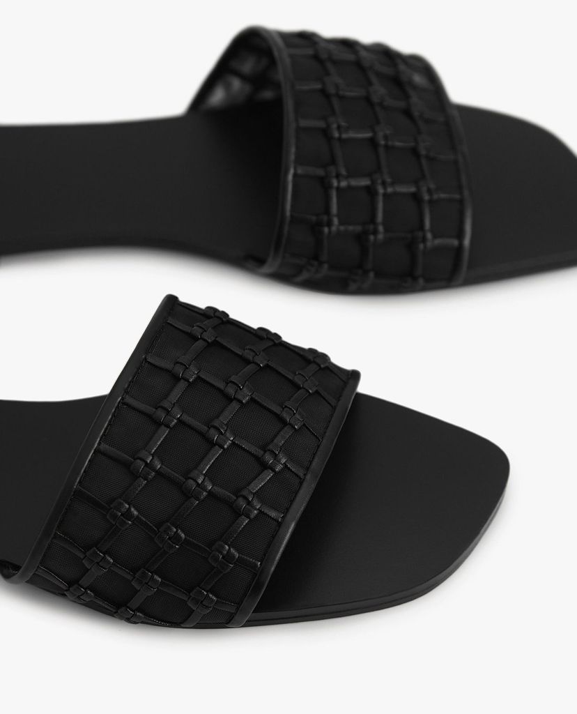 PEDRO - Giày sandal nữ quai ngang hiện đại
