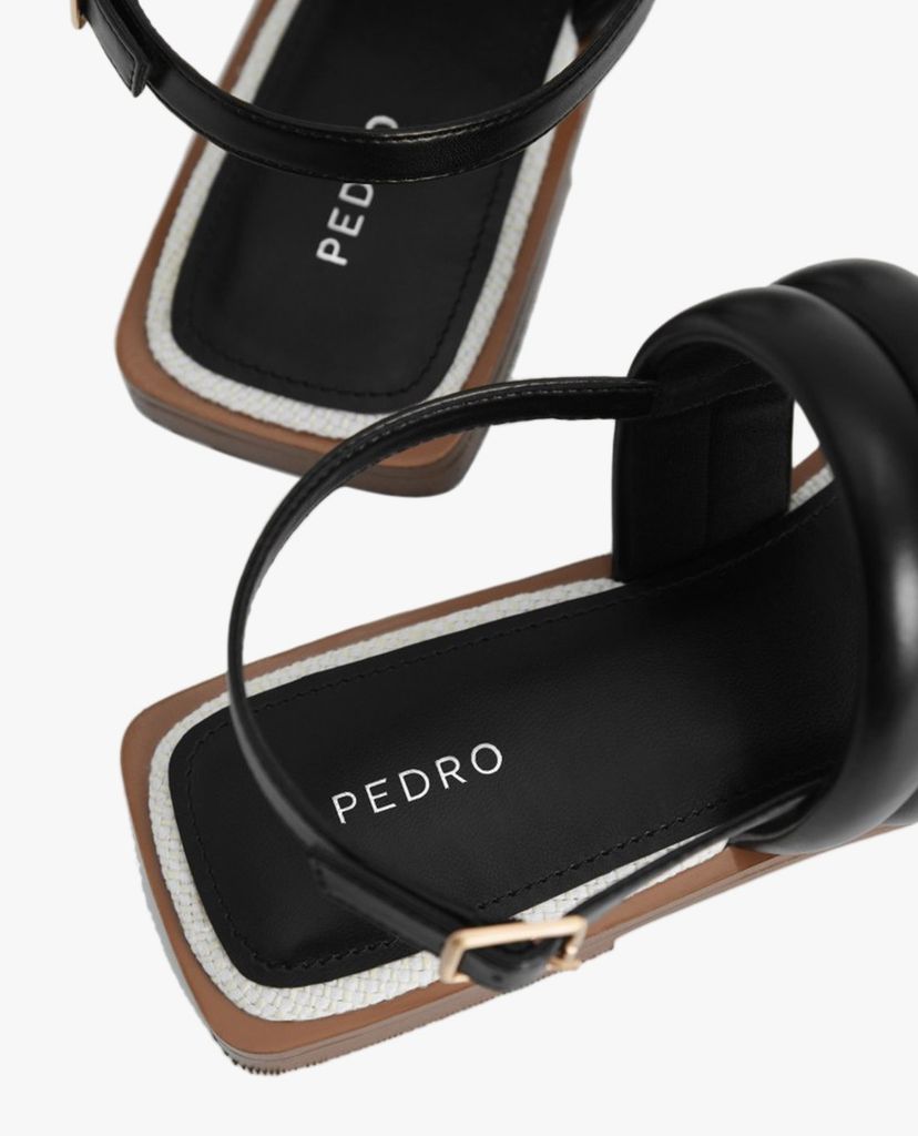 PEDRO - Giày sandals nữ quai ngang Roman