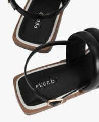 PEDRO - Giày sandals nữ quai ngang Roman