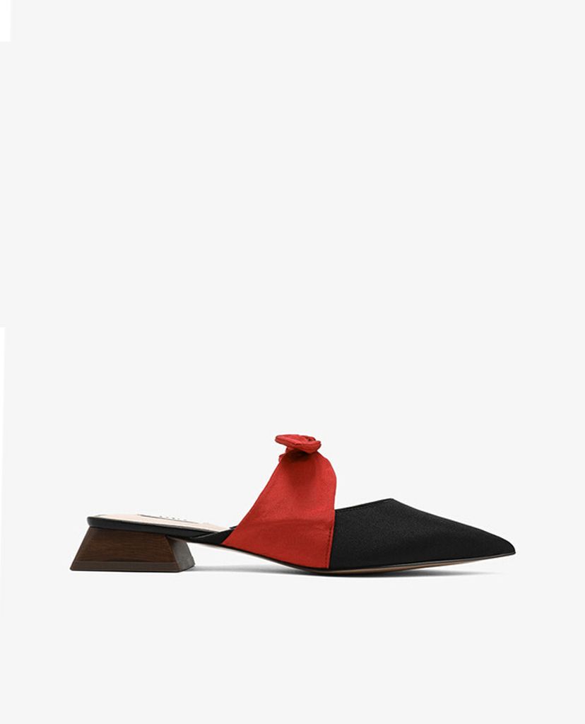 PEDRO - Giày đế bệt nữ mũi nhọn Bow Pointy