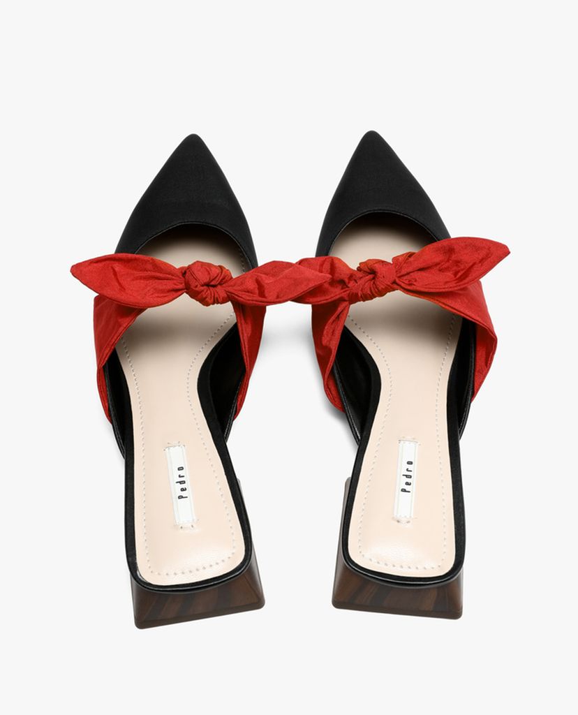 PEDRO - Giày đế bệt nữ mũi nhọn Bow Pointy
