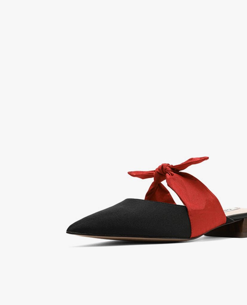 PEDRO - Giày đế bệt nữ mũi nhọn Bow Pointy