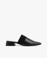PEDRO - Giày mules nữ mũi nhọn Knitted Trimmed