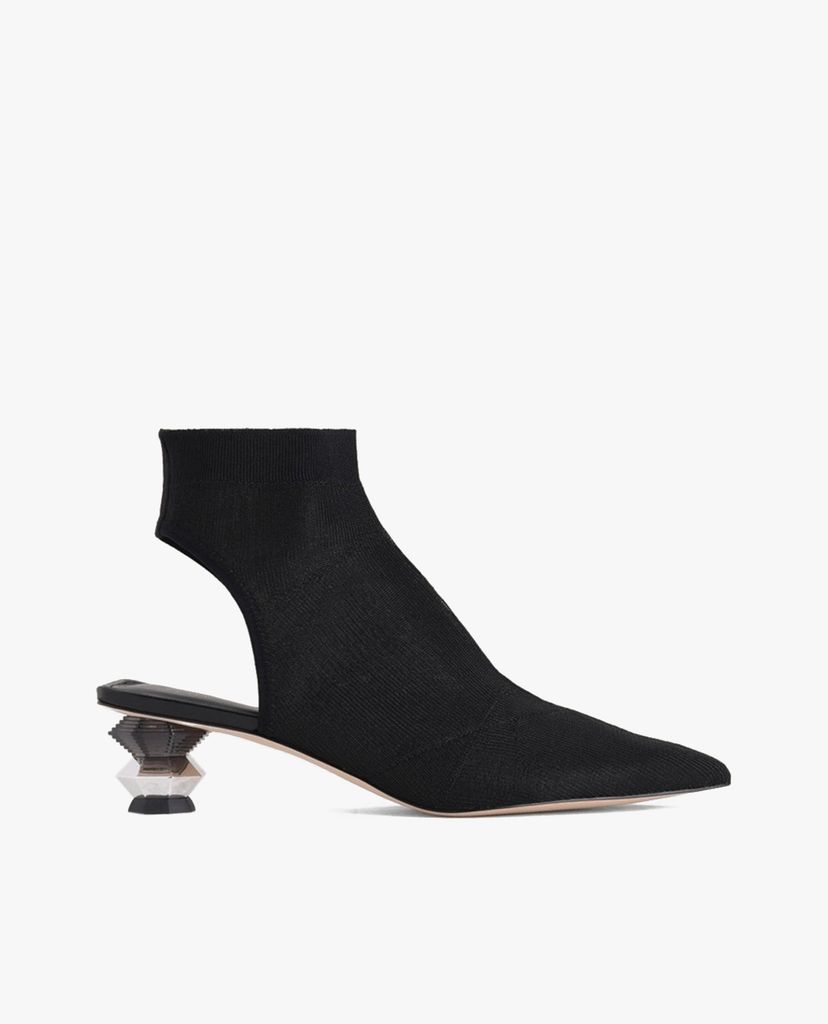 PEDRO - Giày boots nữ mũi nhọn Ankle Mesh Sock