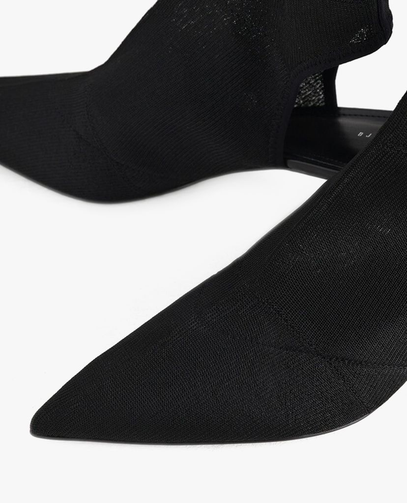 PEDRO - Giày boots nữ mũi nhọn Ankle Mesh Sock