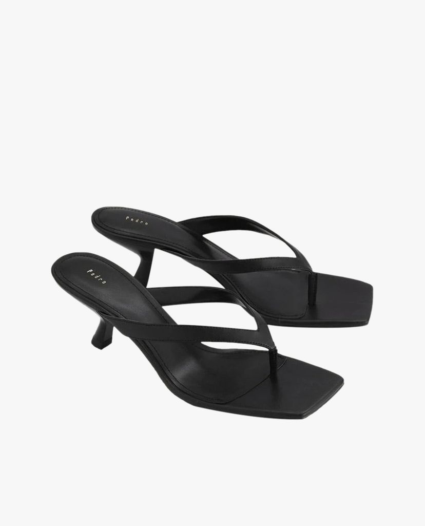 PEDRO - Giày cao gót quai kẹp Square Toe Thong