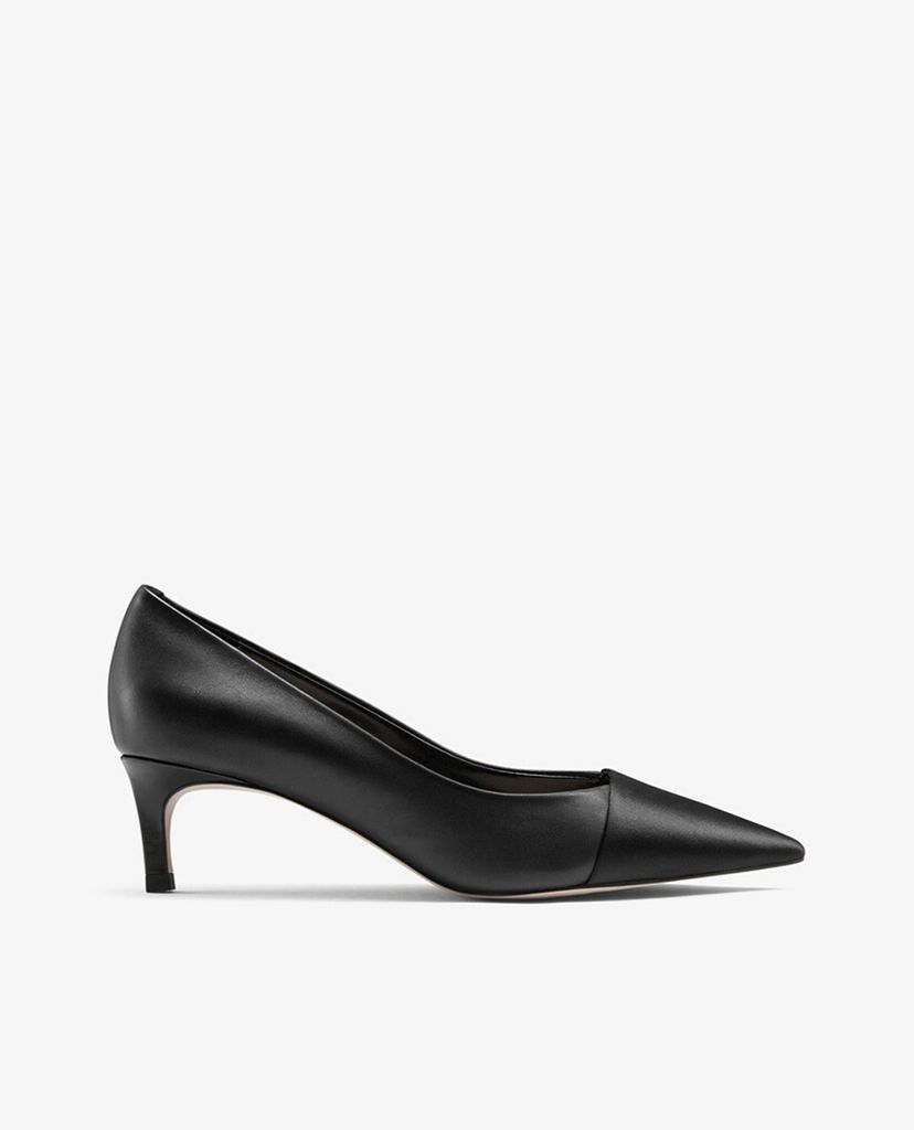 PEDRO - Giày cao gót mũi nhọn Leather Cap Toe