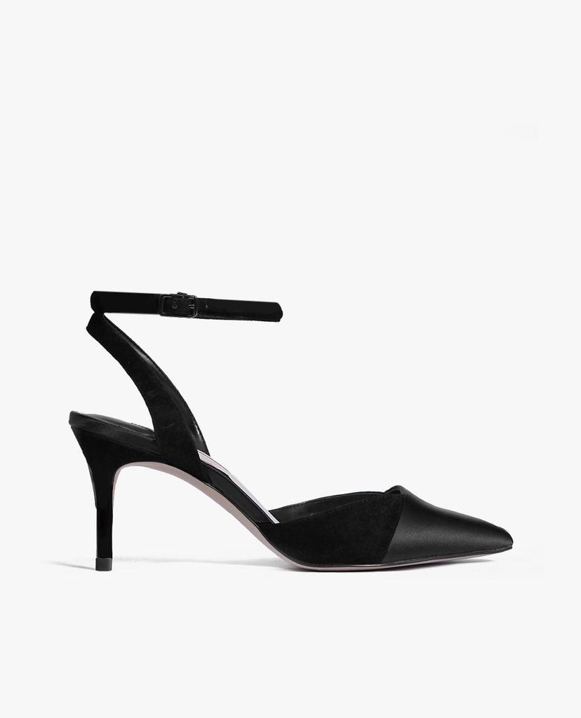 Giày cao gót mũi nhọn Ankle Strap