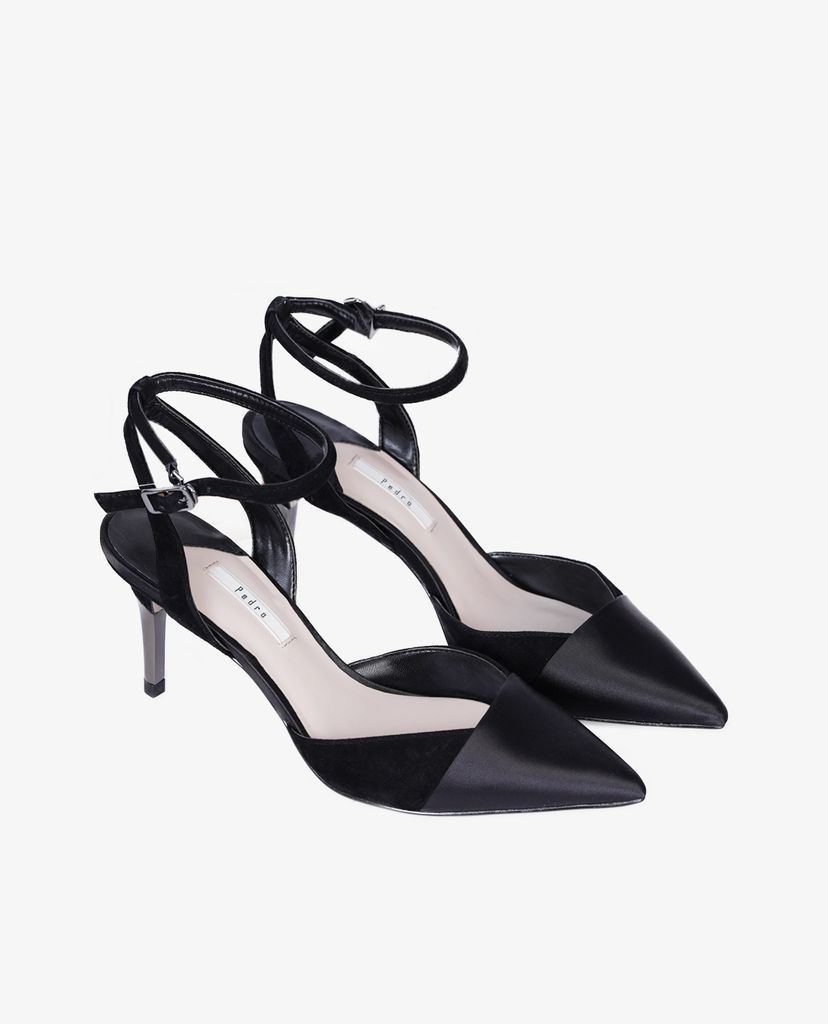 Giày cao gót mũi nhọn Ankle Strap