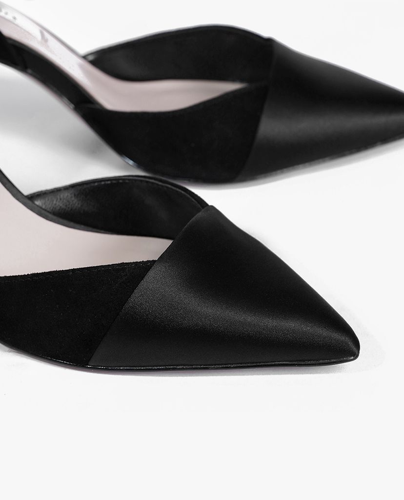 Giày cao gót mũi nhọn Ankle Strap