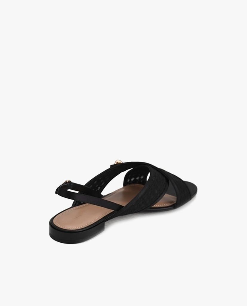 PEDRO - Giày sandal nữ quai chéo Mesh Slingback