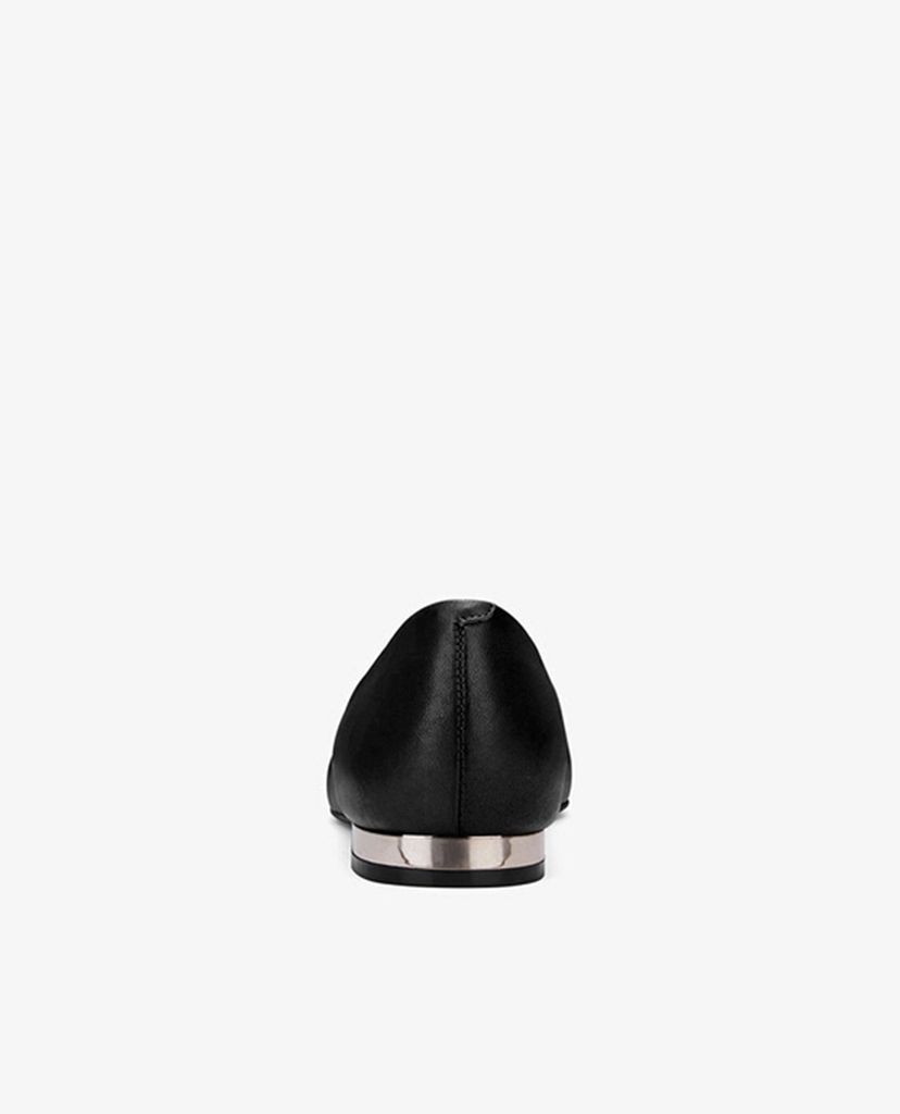 PEDRO - Giày đế bệt nữ mũi nhọn Leather Pointed Cap Toe