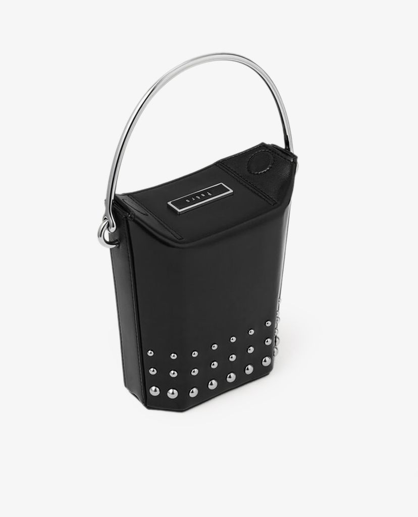 PEDRO - Túi xách tay hình thang Stud Embellished Bucket