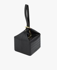 PEDRO - Túi xách tay hình hộp vuông Square Embossed