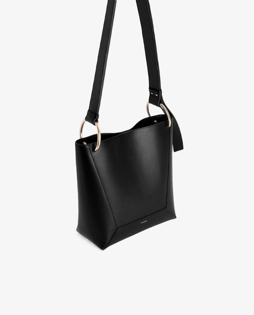 PEDRO - Túi đeo vai nữ chữ nhật Leather Hobo