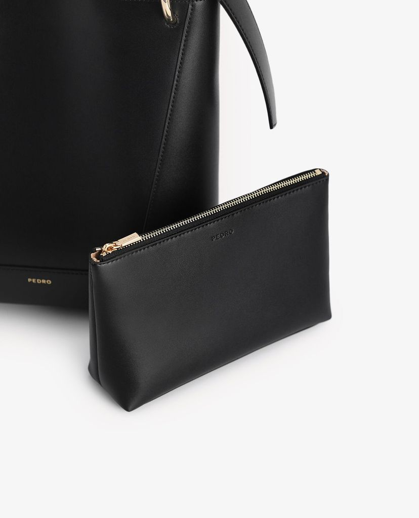PEDRO - Túi đeo vai nữ chữ nhật Leather Hobo