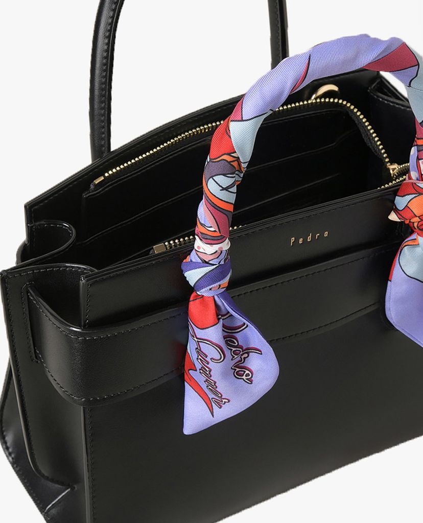 PEDRO - Túi xách tay nữ chữ nhật Embossed Top Handle