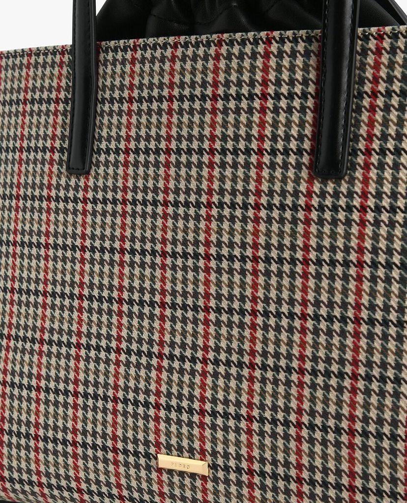 PEDRO - Túi xách tay nữ Houndstooth