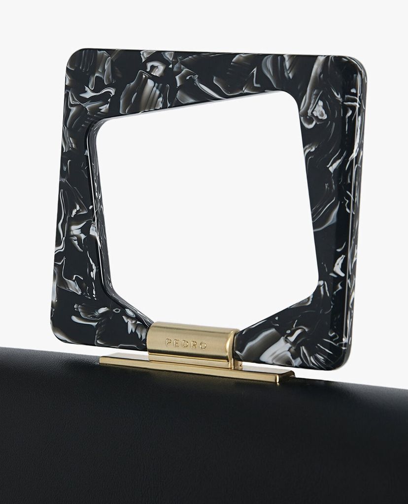 PEDRO - Túi xách tay nữ chữ nhật Acrylic Handle