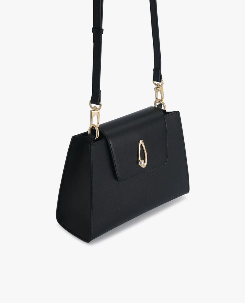 PEDRO - Túi xách tay nữ chữ nhật Leather Top Pearl Strap