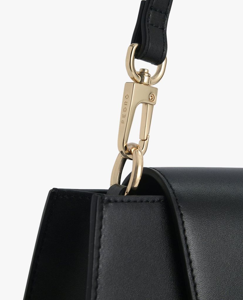 PEDRO - Túi xách tay nữ chữ nhật Leather Top Pearl Strap