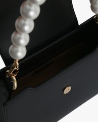 PEDRO - Túi xách tay nữ chữ nhật Leather Top Pearl Strap