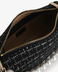 PEDRO - Túi đeo chéo nữ Leather Top With Pearl Detailing
