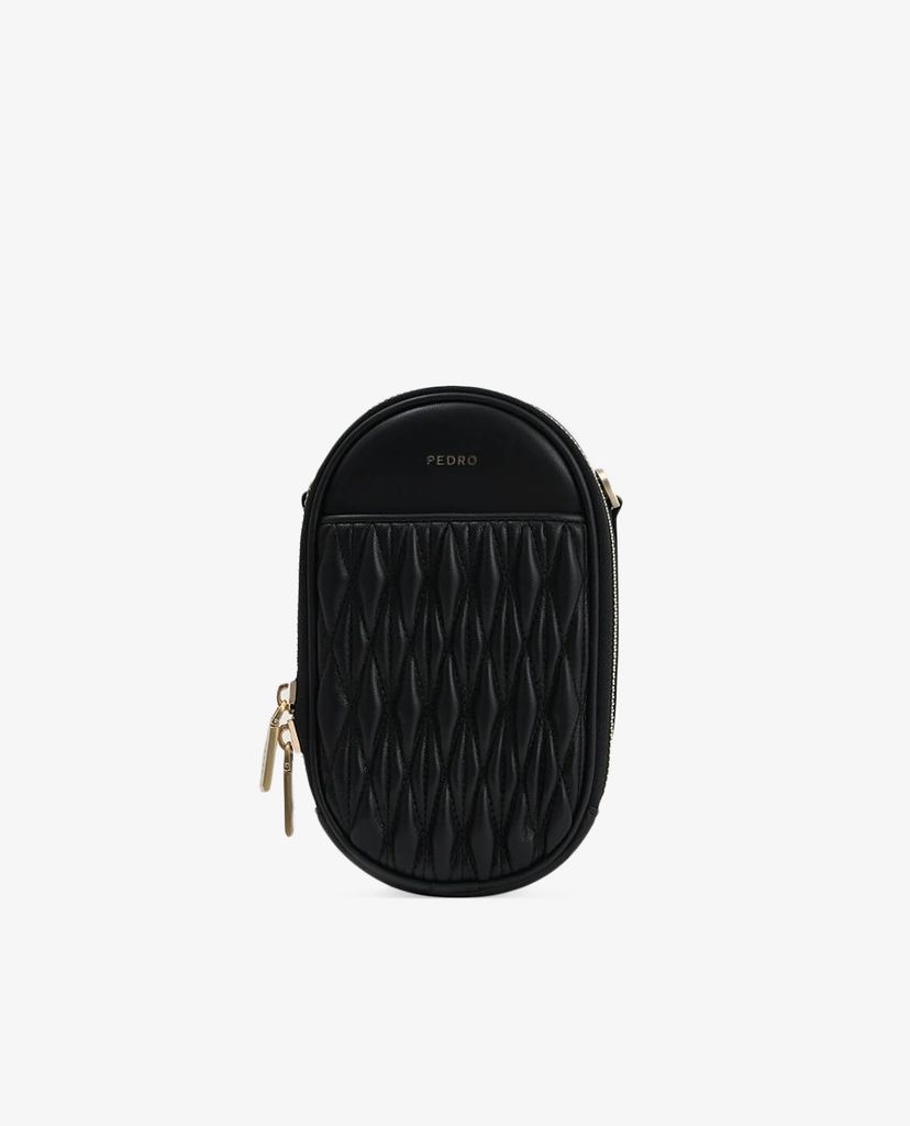 PEDRO - Túi đeo chéo nữ hình bầu dục Mini Quilted