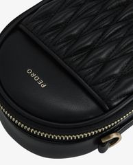 PEDRO - Túi đeo chéo nữ hình bầu dục Mini Quilted